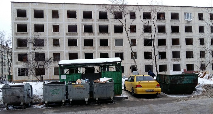 пятиэтажка подготовлена к сносу снос дома в СВАО